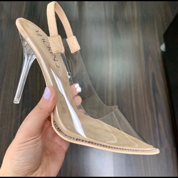 💃🏻LAST ONE!! Fashion transparent Nude Heels 👠 - Picture 4 of 6